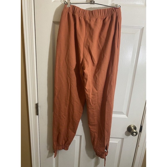 Urban Bliss Women’s Orange Sweatpants With Pocket Tie Bottoms Size XXS - Picture 7 of 13